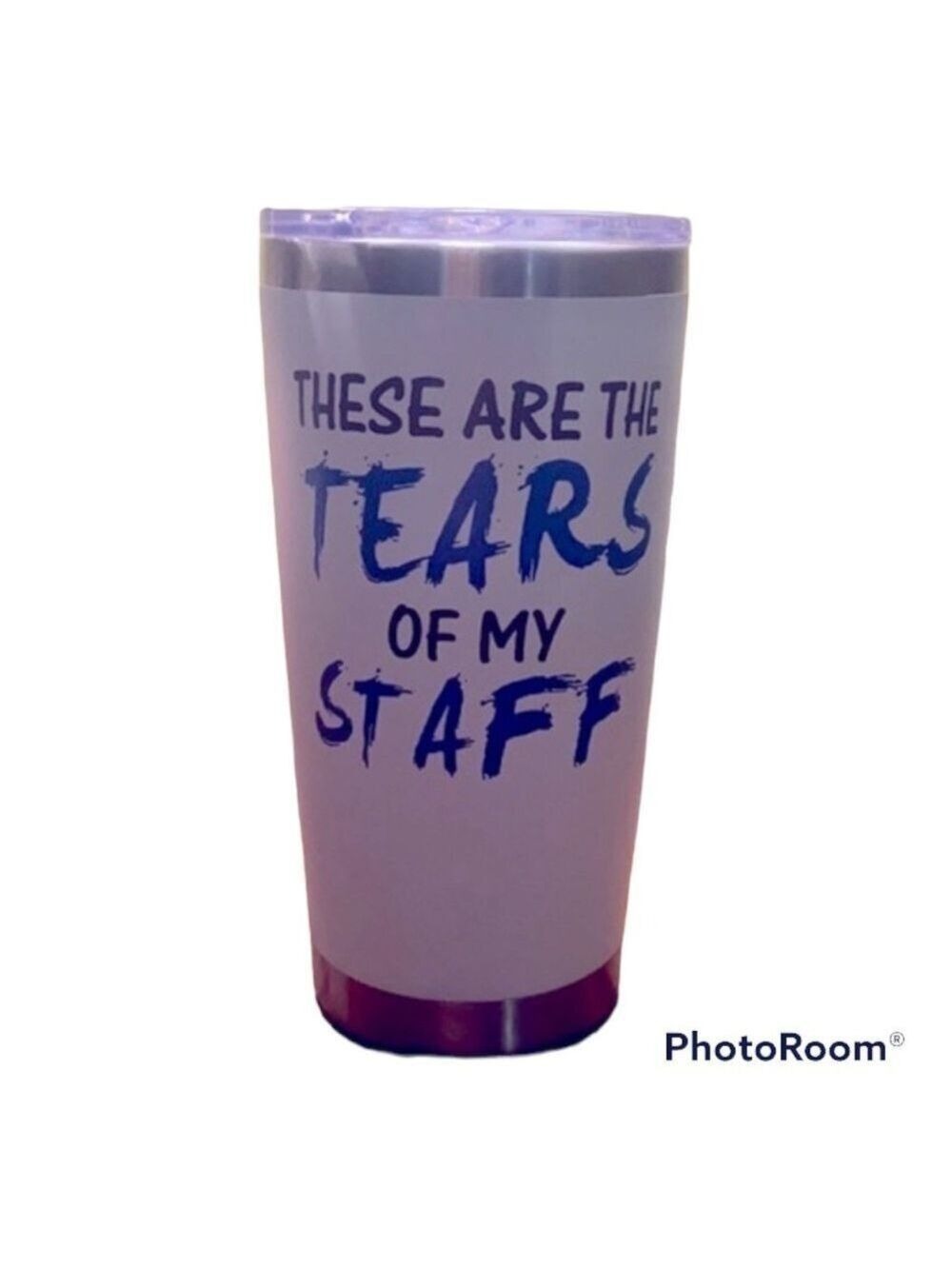 20 oz Travel Insulated Mug Tears Of My Staff NWOT